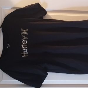 Hurley camo print shirt